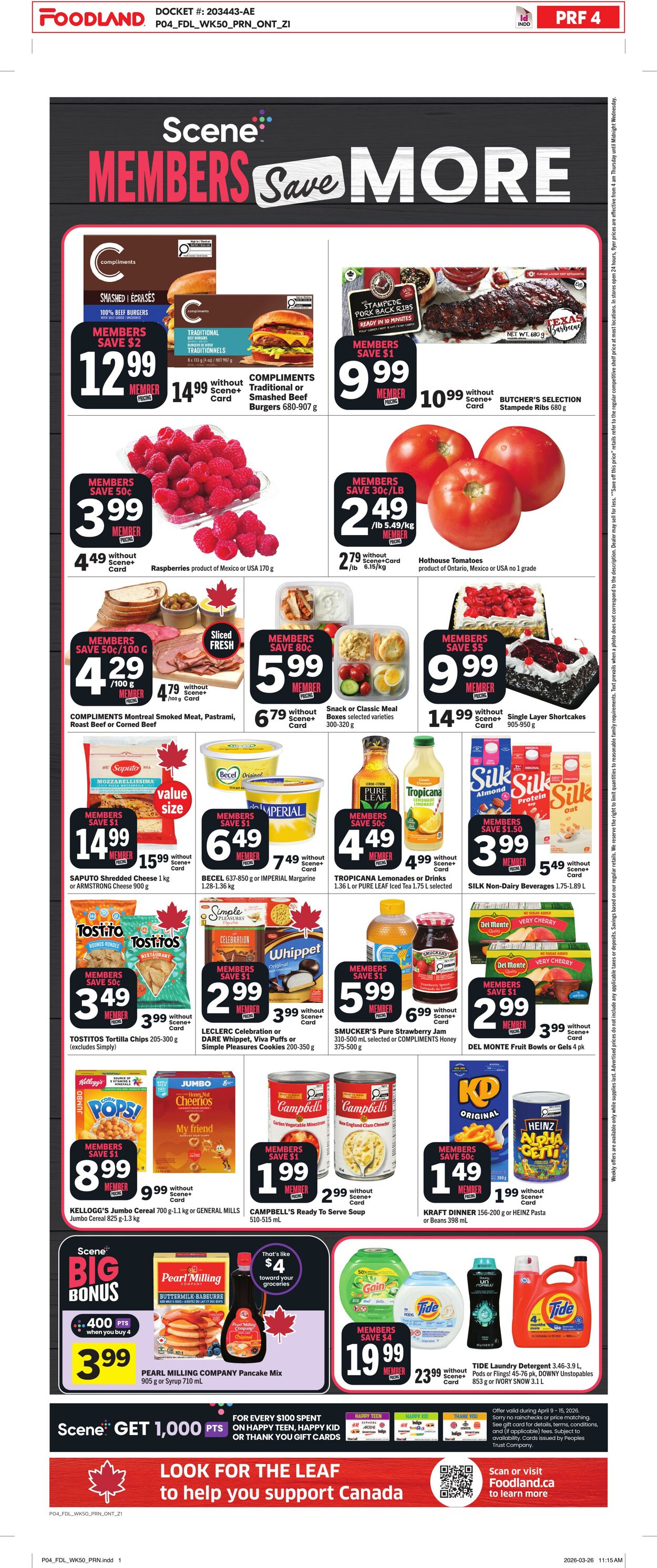 Flyer Foodland 09.04.2026 - 15.04.2026