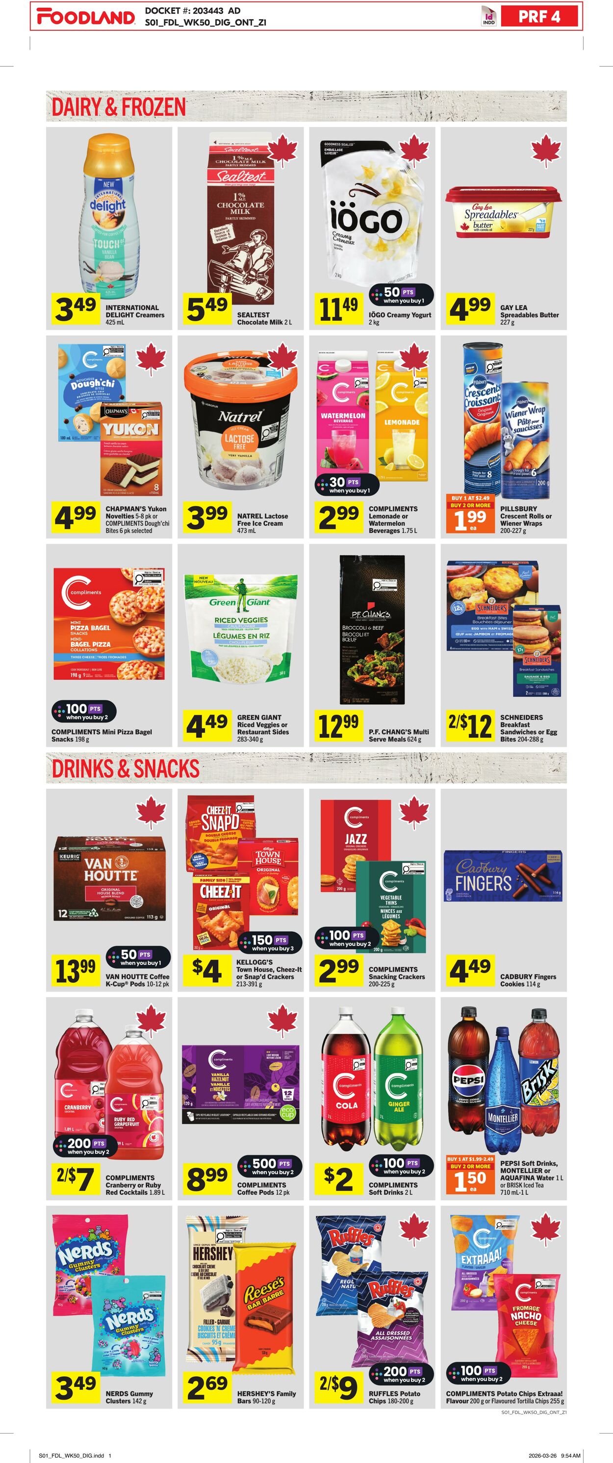 Flyer Foodland 09.04.2026 - 15.04.2026