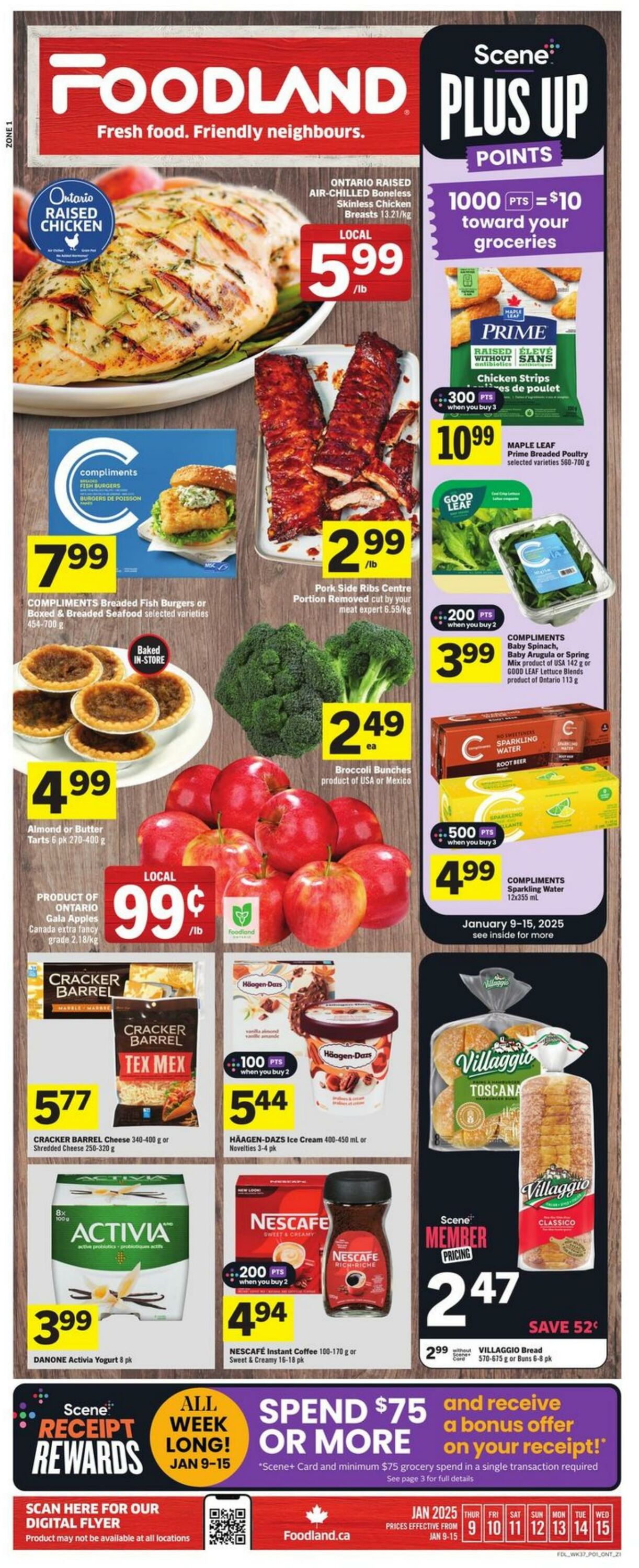 Flyer Foodland 09.01.2025 - 15.01.2025