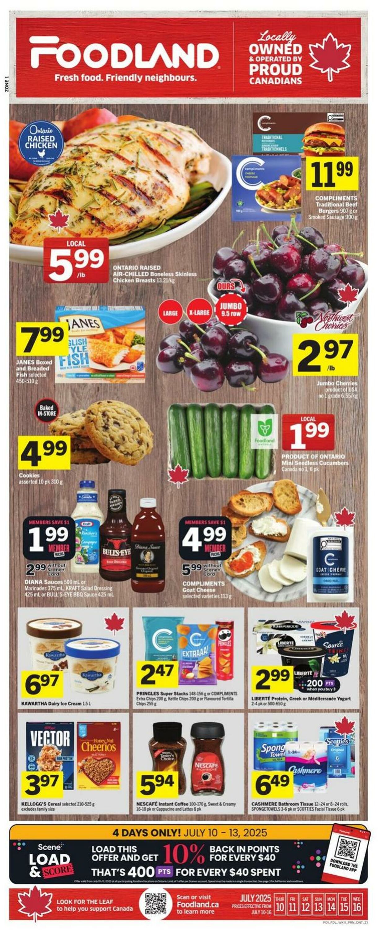 Flyer Foodland 10.07.2025 - 16.07.2025