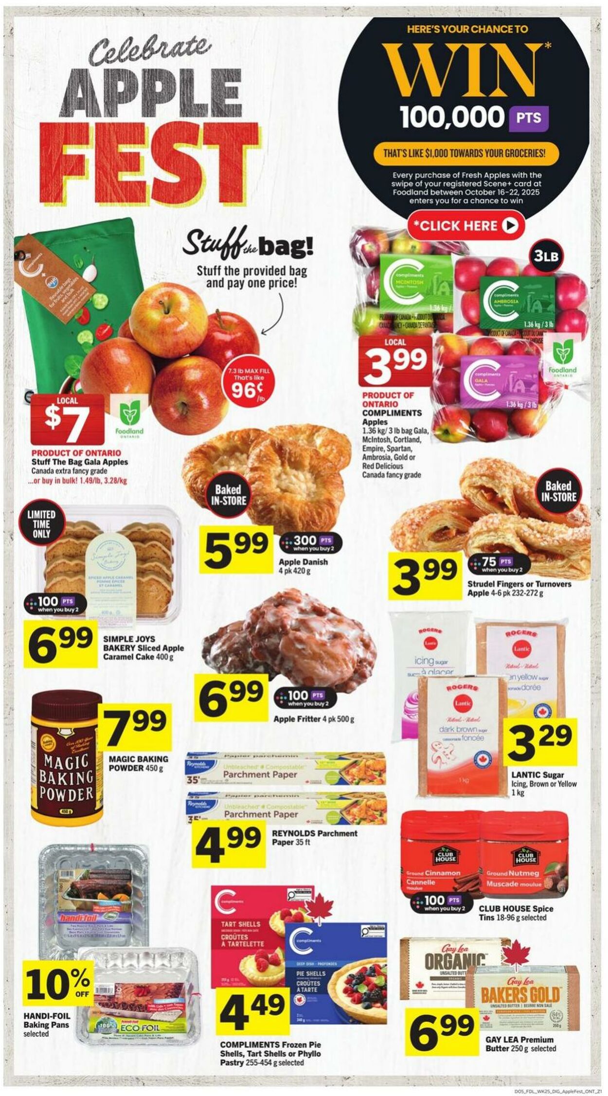 Flyer Foodland 16.10.2025 - 22.10.2025