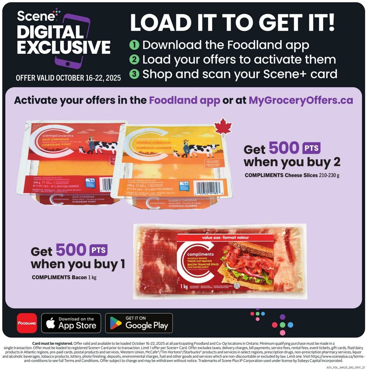 Flyer Foodland 16.10.2025 - 22.10.2025