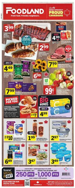 Flyer Foodland 11.09.2025 - 17.09.2025