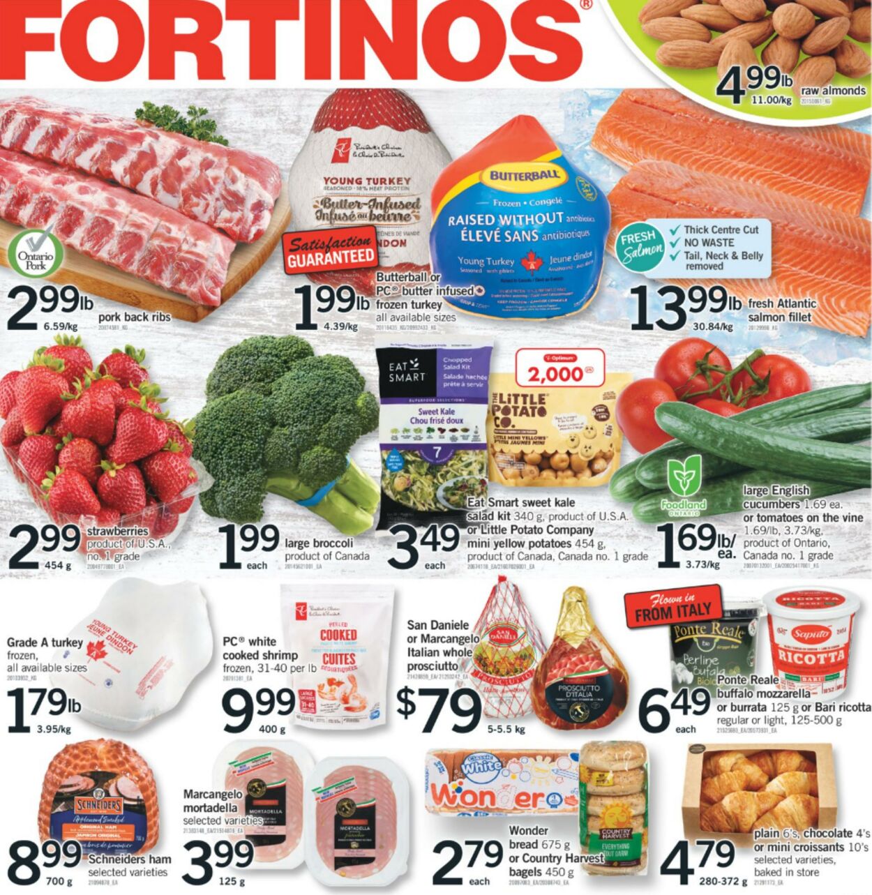 Fortinos Promotional flyers