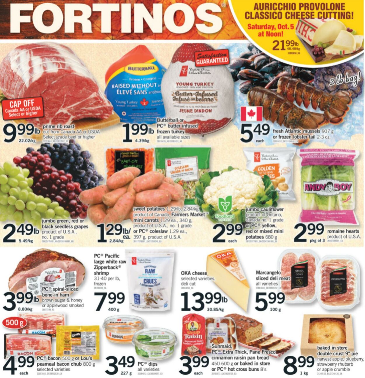 Fortinos Promotional flyers