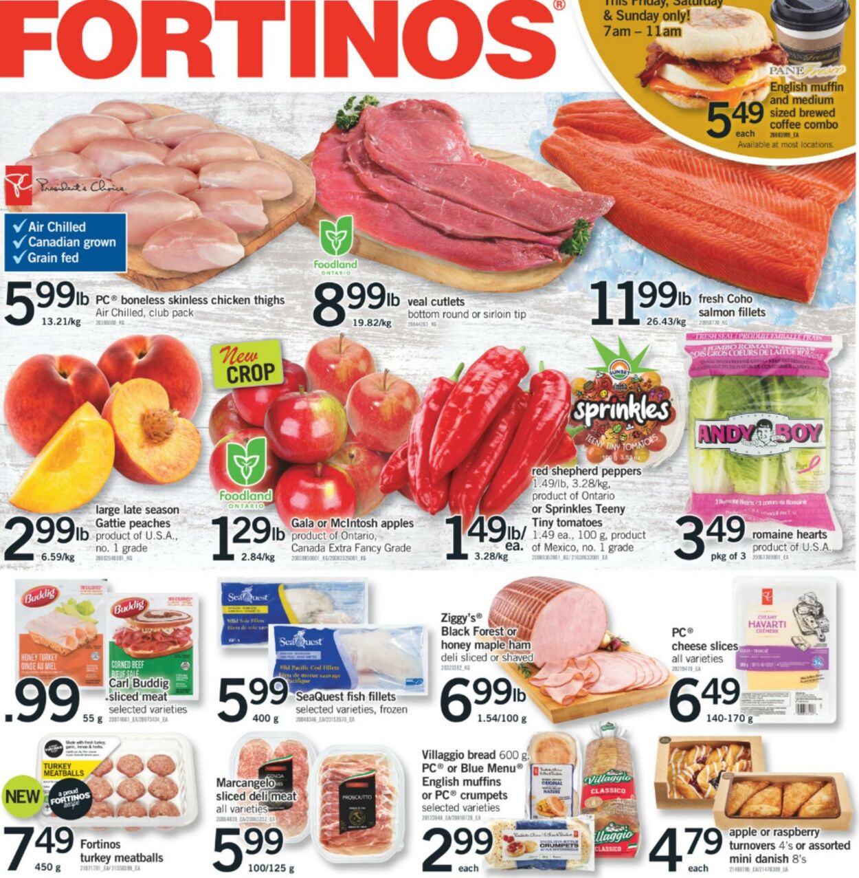 Fortinos Promotional flyers