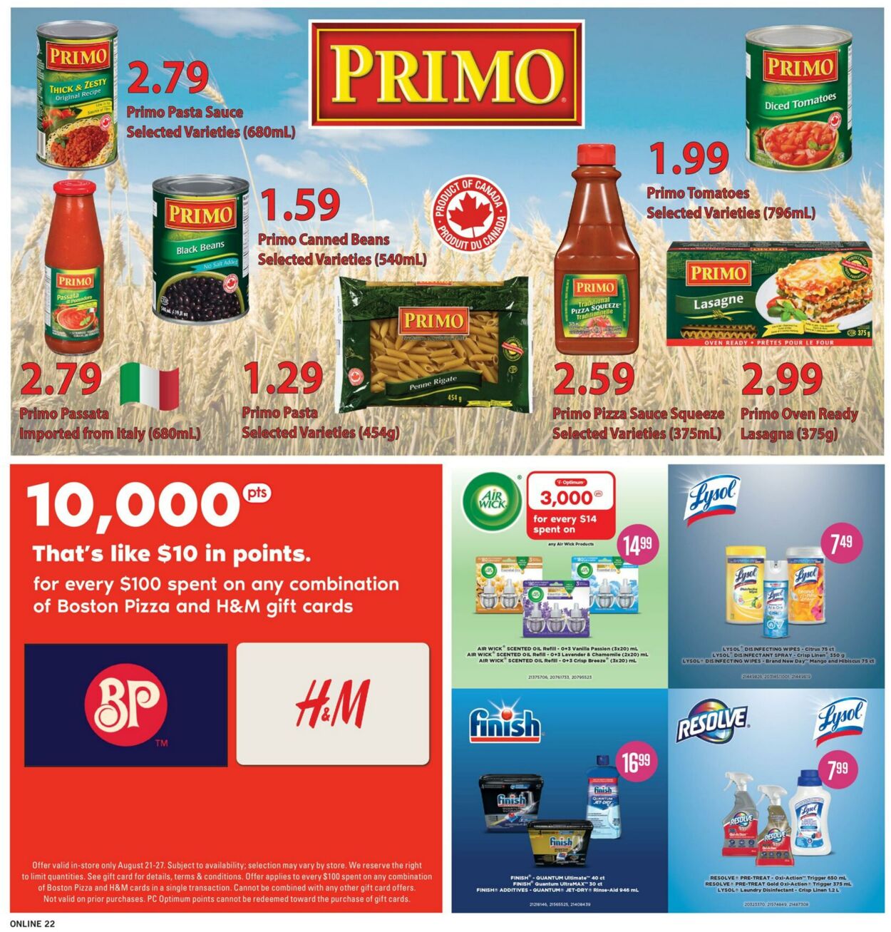 Flyer Fortinos 21.08.2025 - 27.08.2025