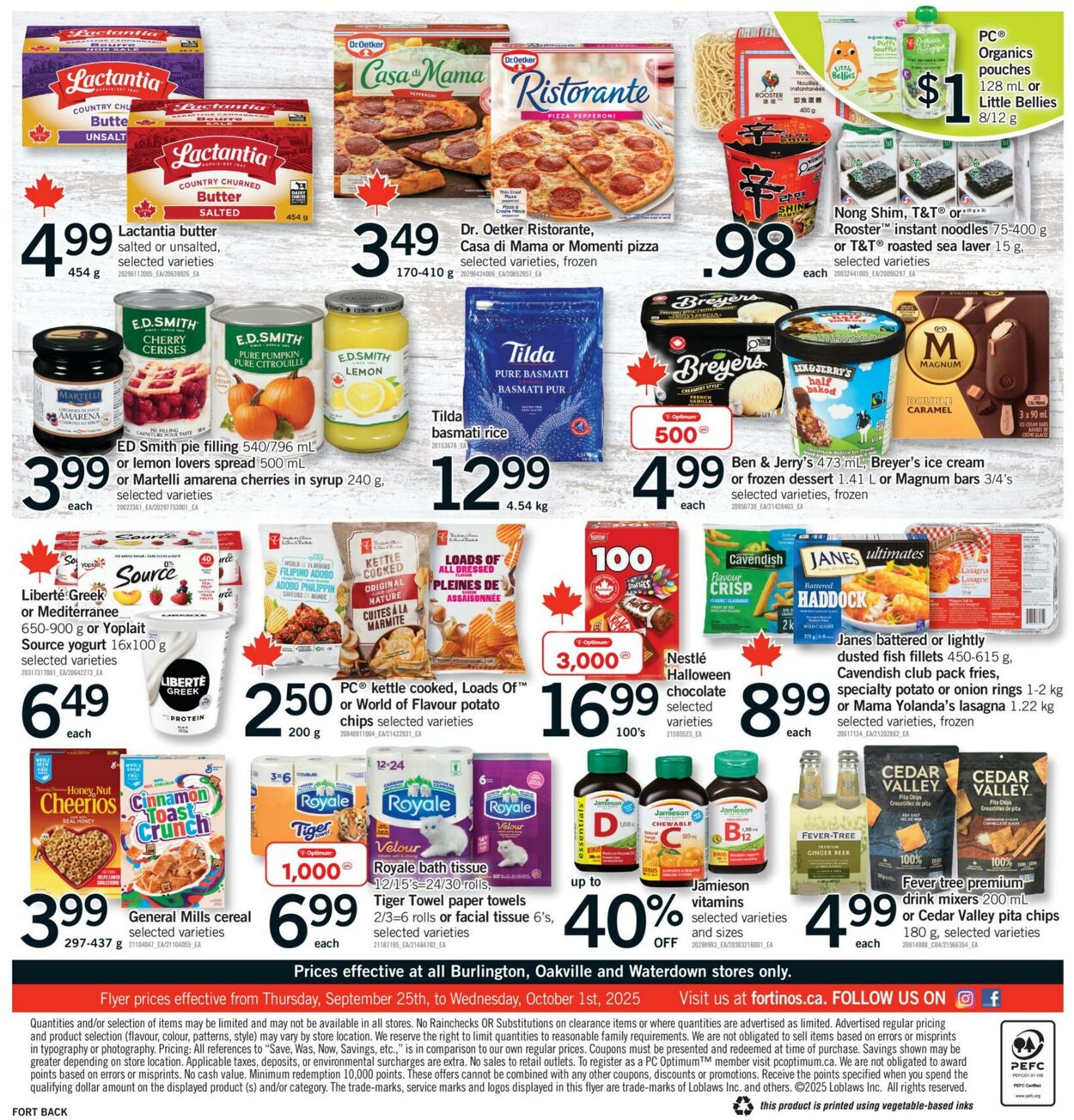 Flyer Fortinos 25.09.2025 - 01.10.2025