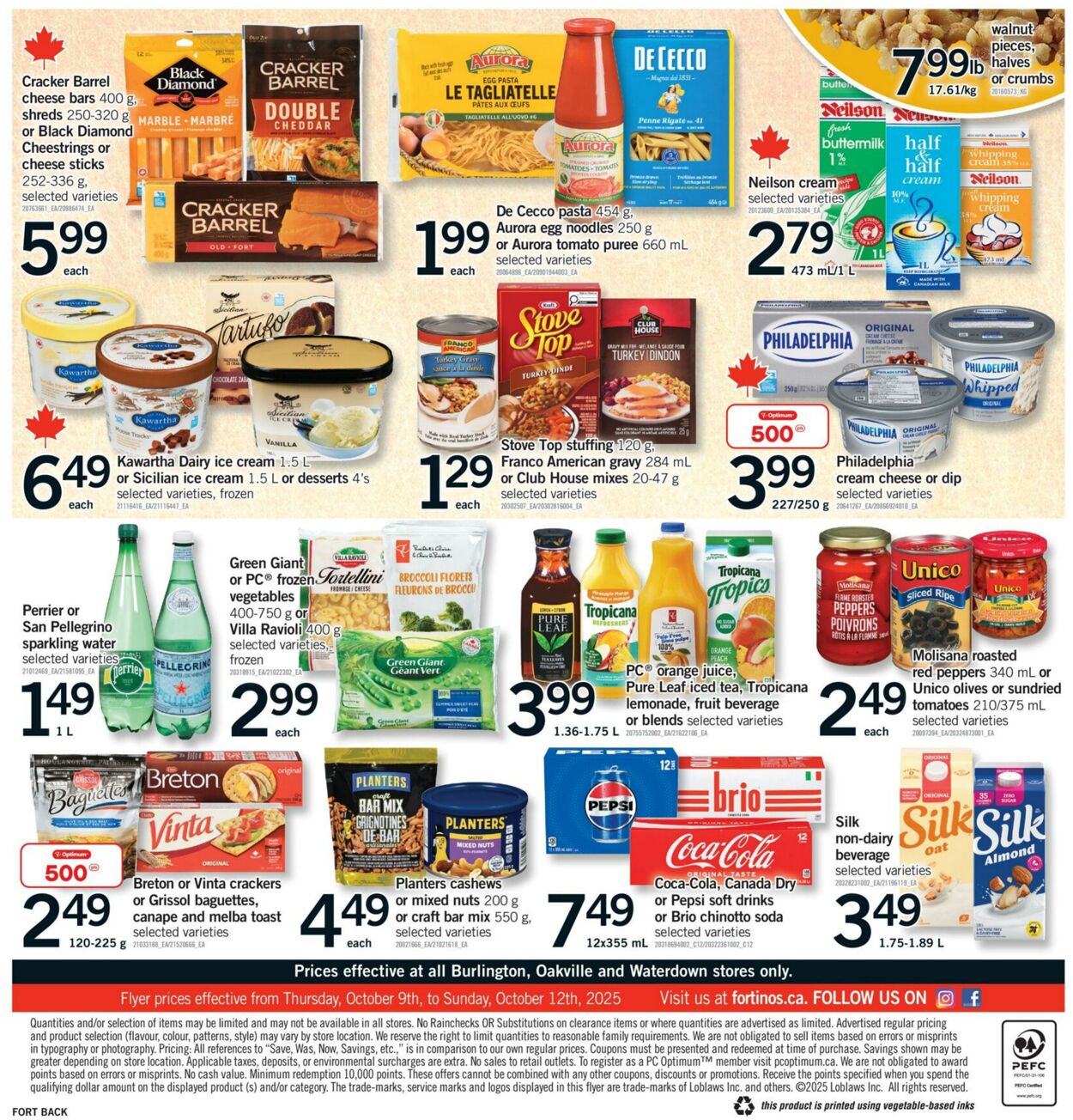 Flyer Fortinos 09.10.2025 - 15.10.2025