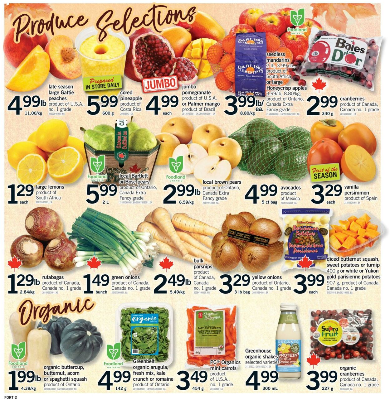 Flyer Fortinos 09.10.2025 - 15.10.2025
