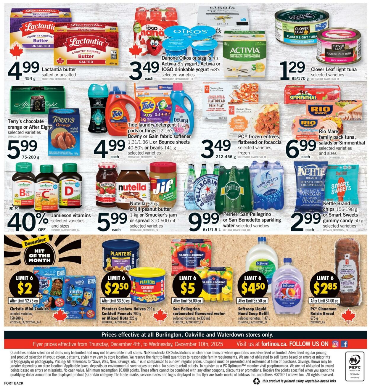 Flyer Fortinos 04.12.2025 - 10.12.2025