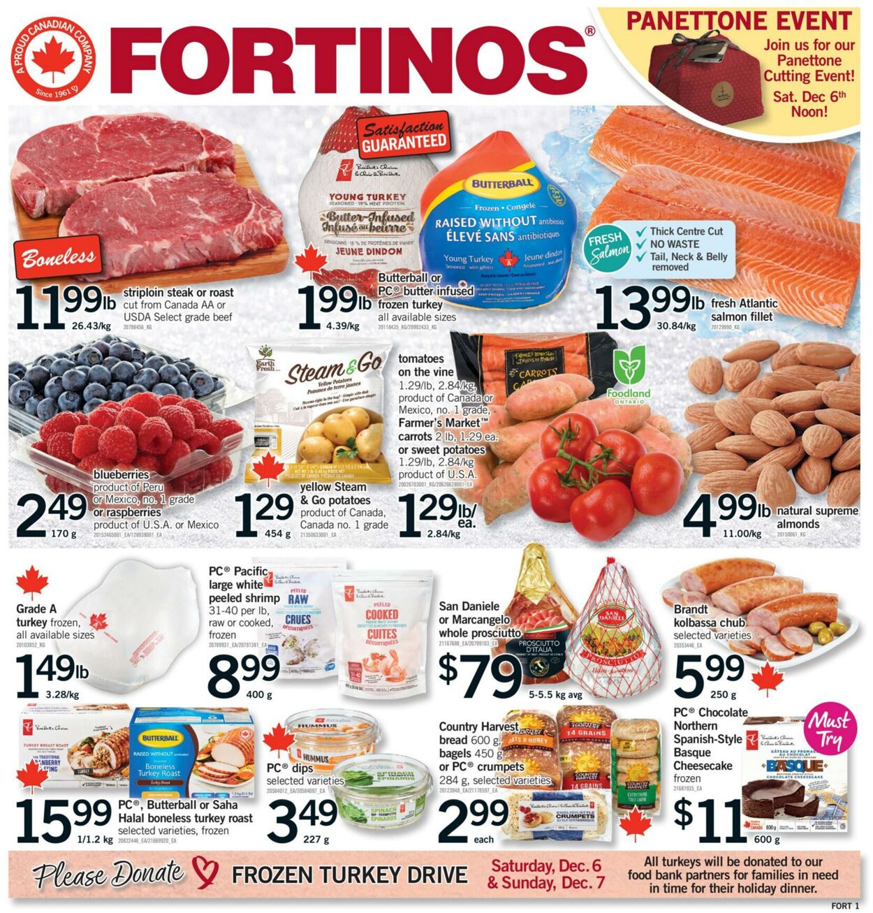 Flyer Fortinos 04.12.2025 - 10.12.2025
