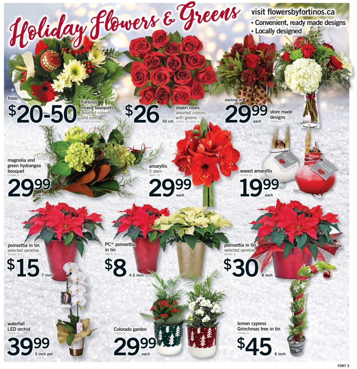 Flyer Fortinos 04.12.2025 - 10.12.2025