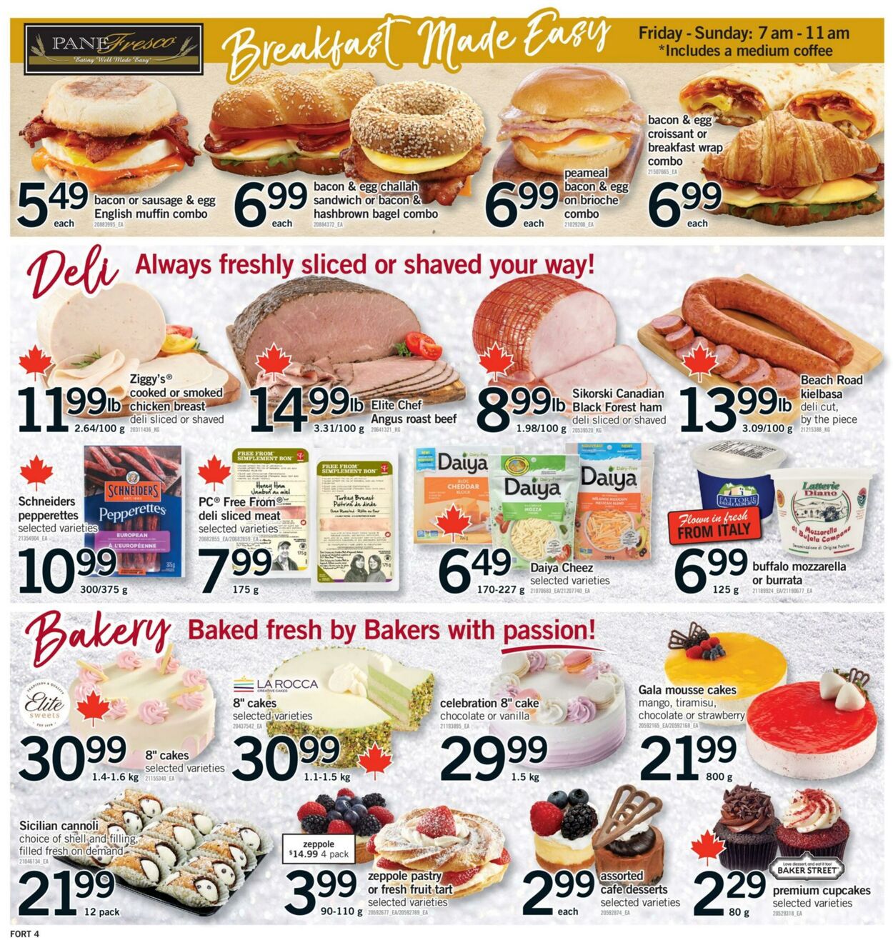 Flyer Fortinos 04.12.2025 - 10.12.2025