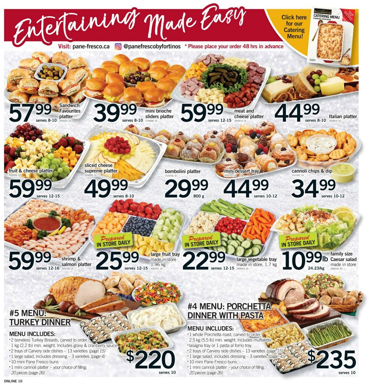 Flyer Fortinos 04.12.2025 - 10.12.2025