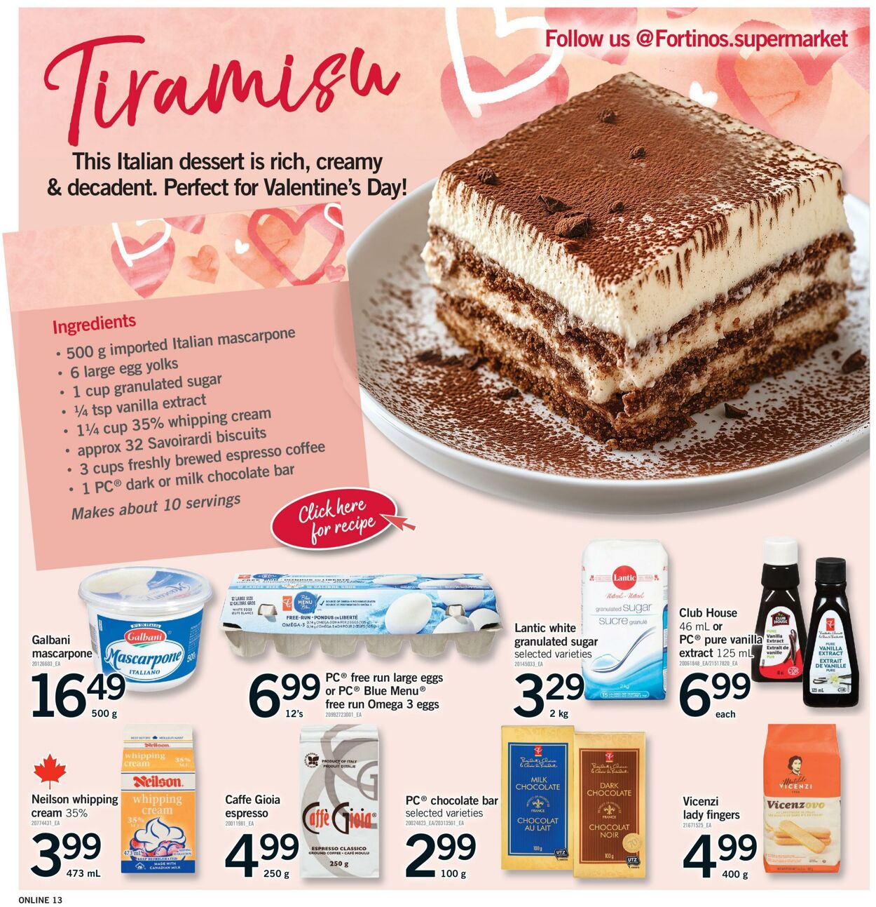 Flyer Fortinos 12.02.2026 - 18.02.2026