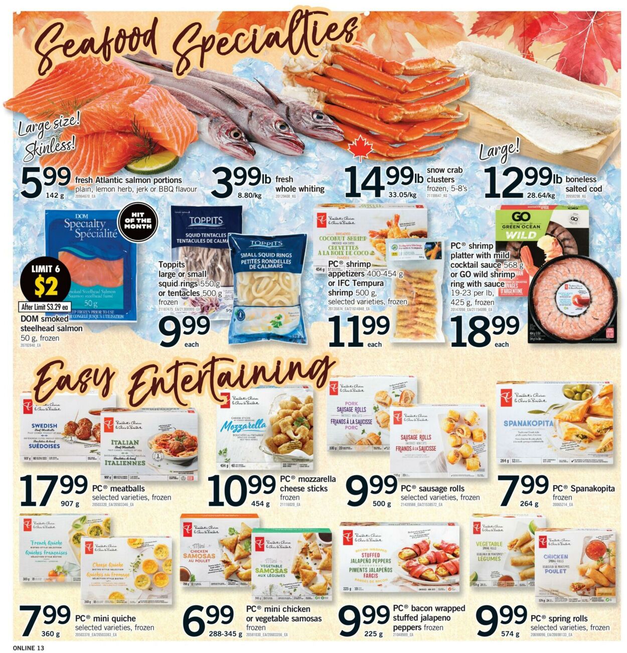 Flyer Fortinos 02.10.2025 - 08.10.2025