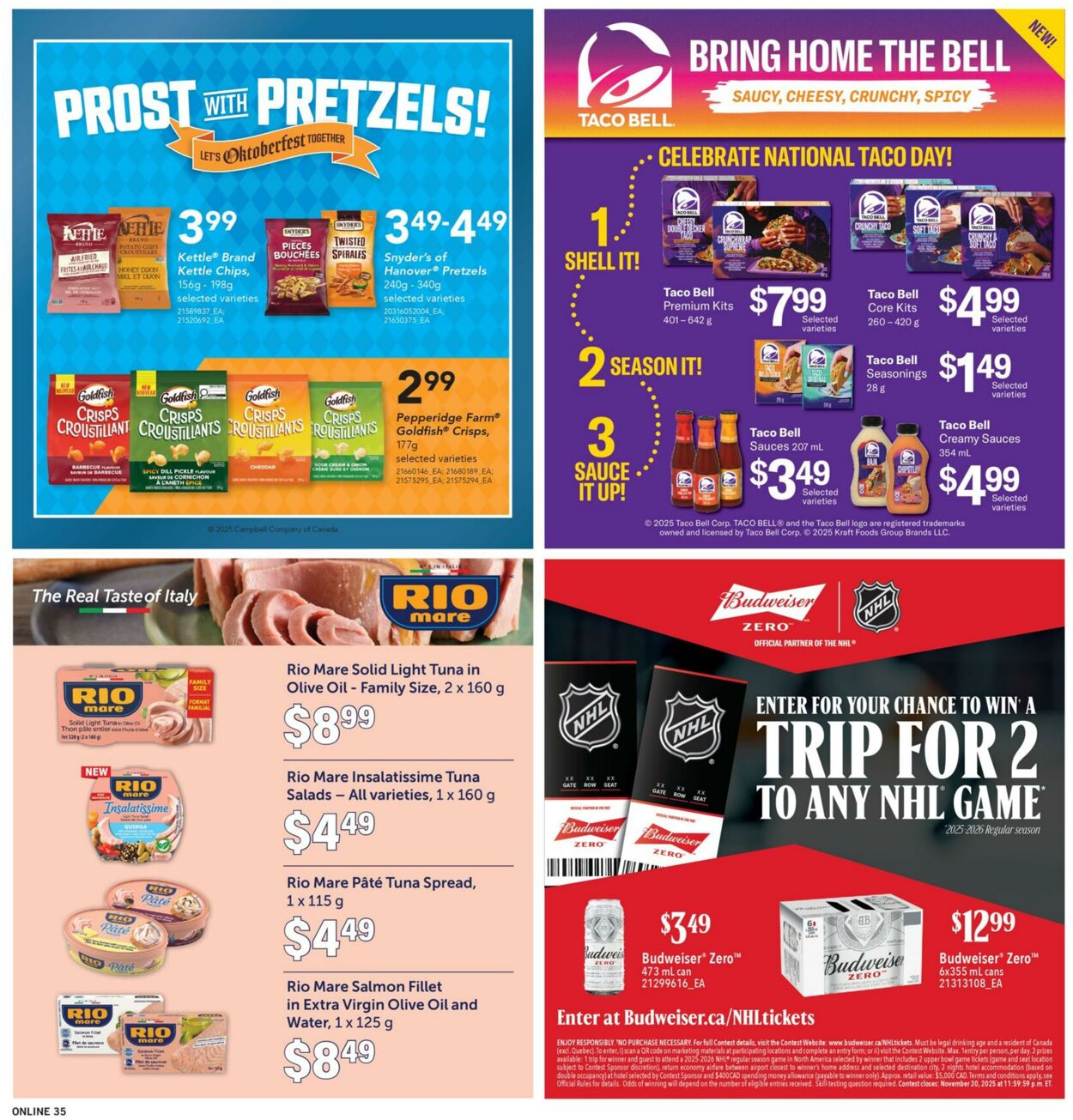 Flyer Fortinos 02.10.2025 - 08.10.2025