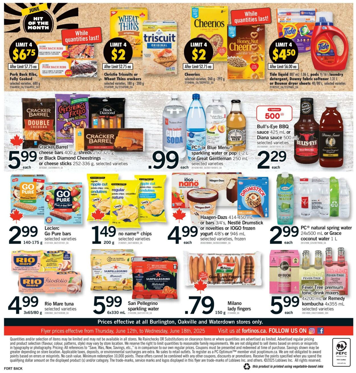 Flyer Fortinos 12.06.2025 - 18.06.2025