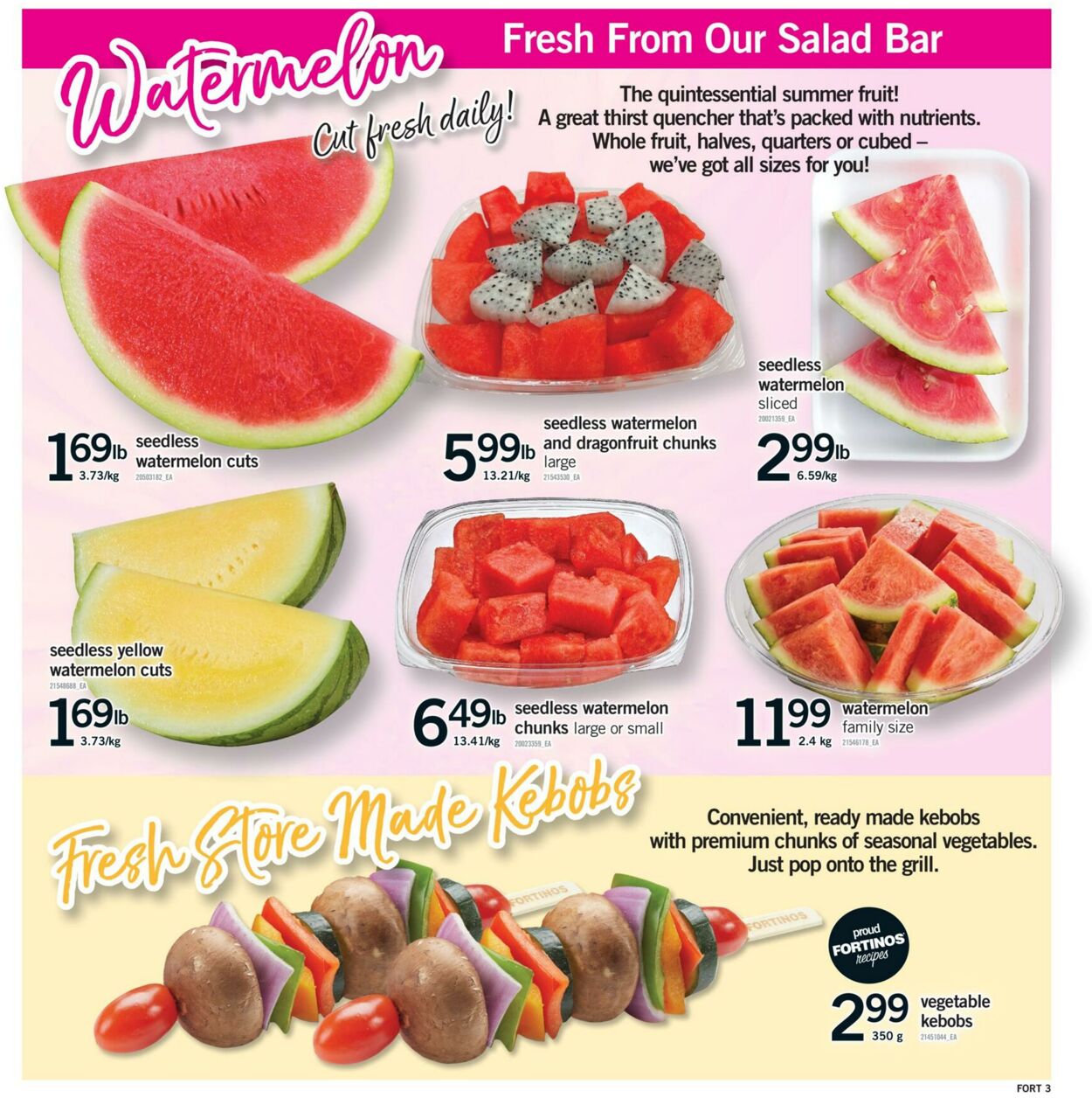 Flyer Fortinos 12.06.2025 - 18.06.2025