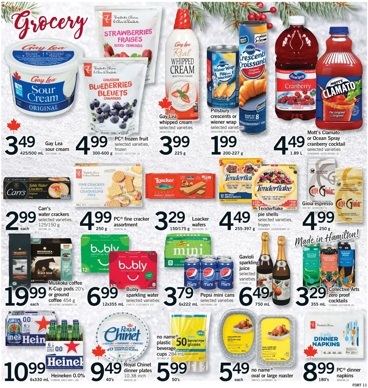 Flyer Fortinos 18.12.2025 - 24.12.2025