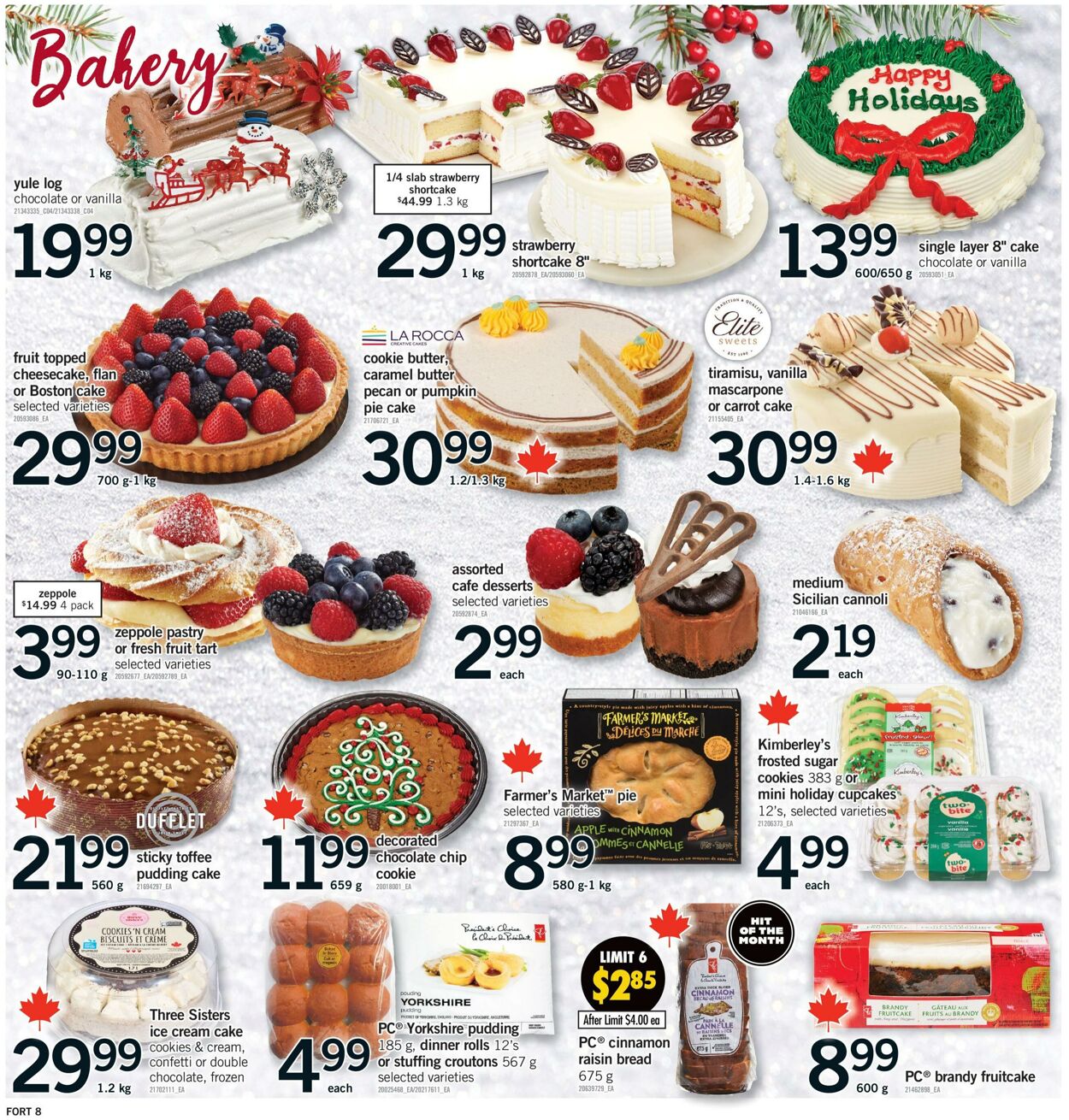 Flyer Fortinos 18.12.2025 - 24.12.2025