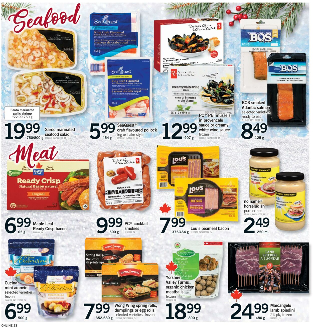 Flyer Fortinos 18.12.2025 - 24.12.2025