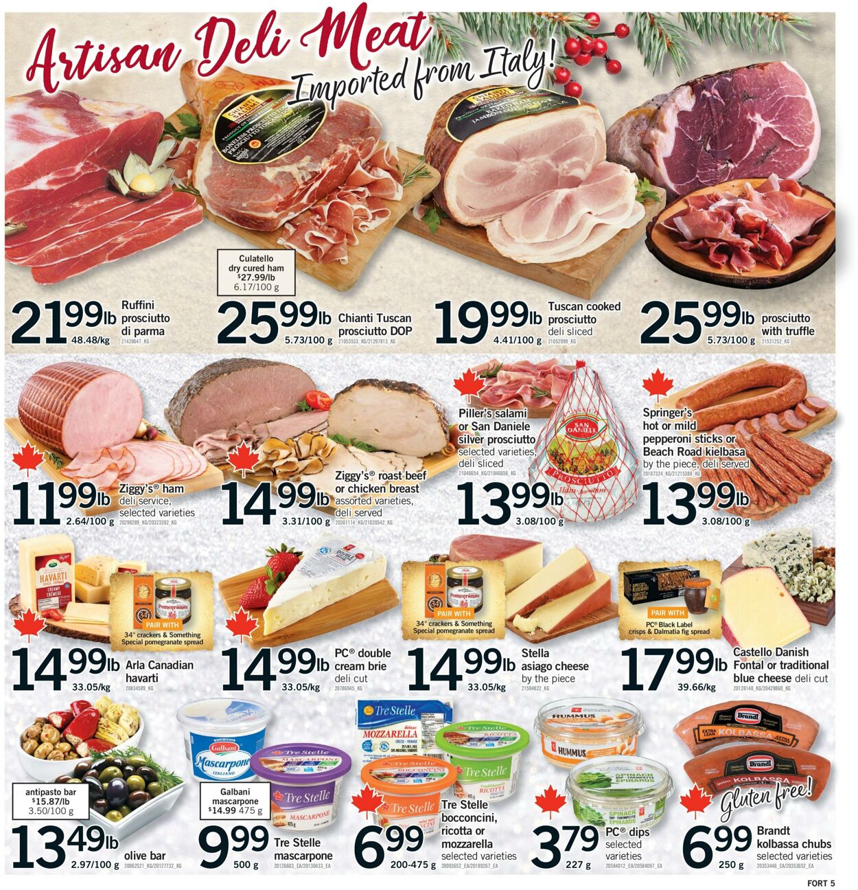 Flyer Fortinos 18.12.2025 - 24.12.2025