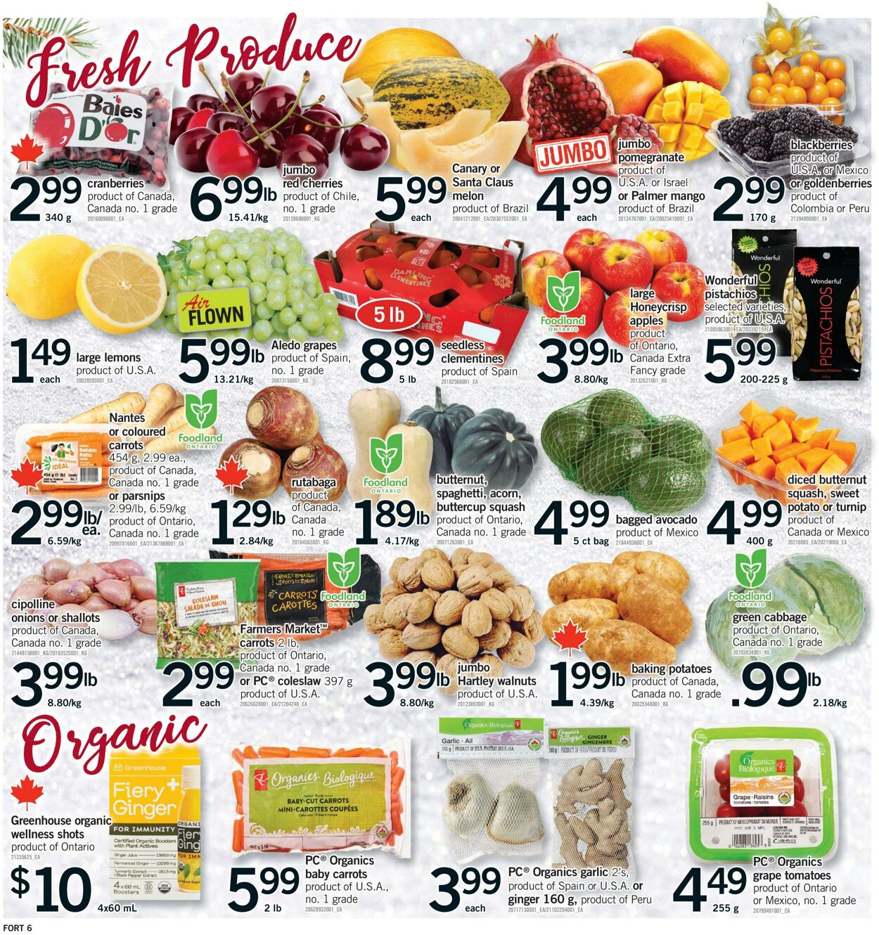 Flyer Fortinos 18.12.2025 - 24.12.2025