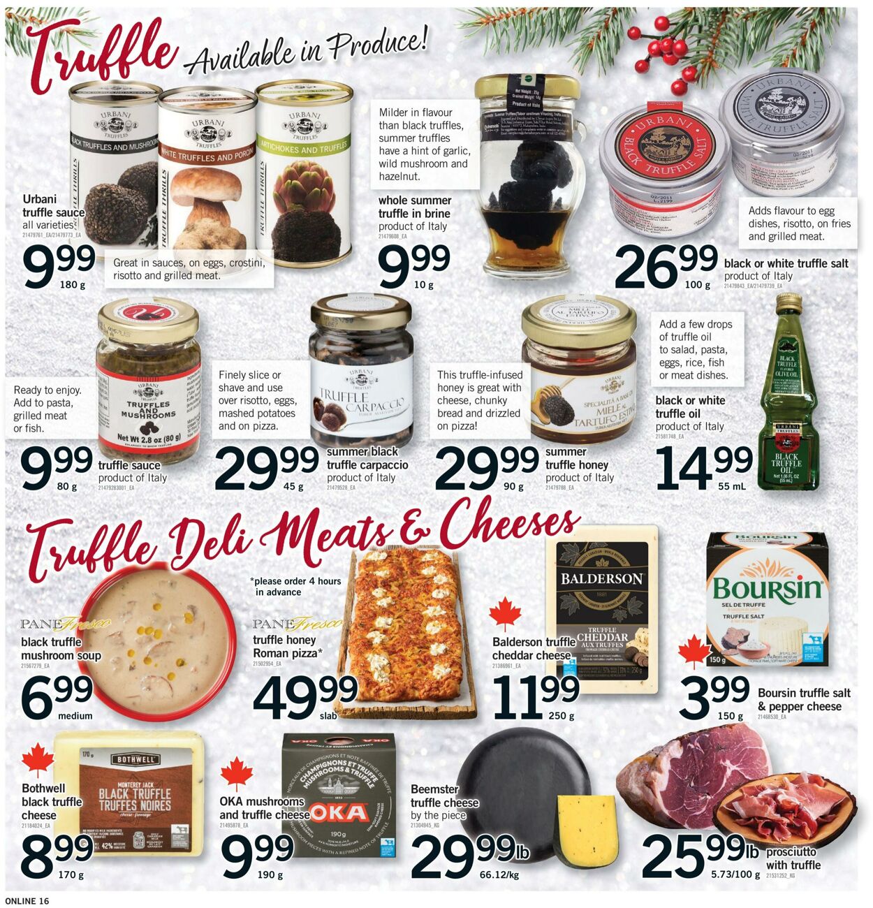 Flyer Fortinos 18.12.2025 - 24.12.2025