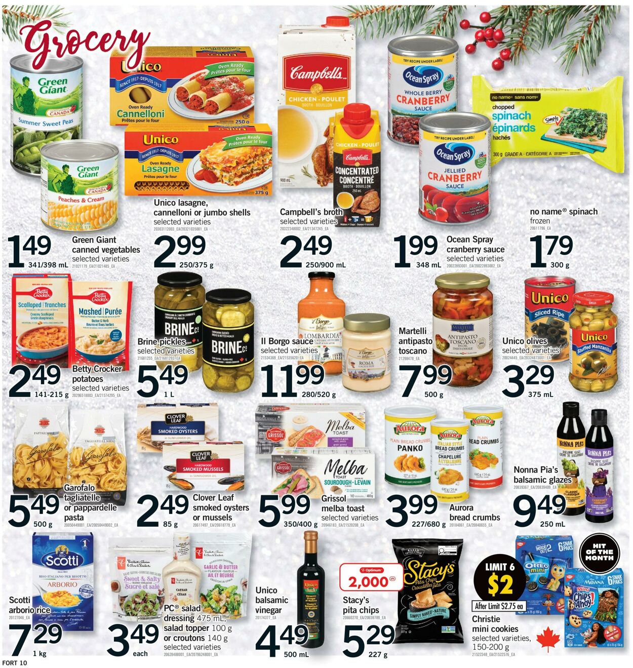 Flyer Fortinos 18.12.2025 - 24.12.2025