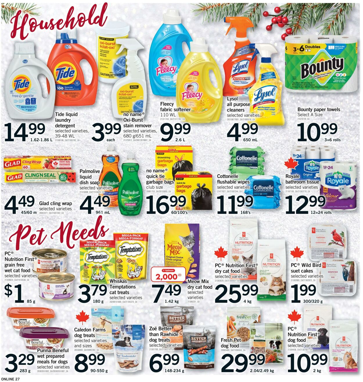 Flyer Fortinos 18.12.2025 - 24.12.2025