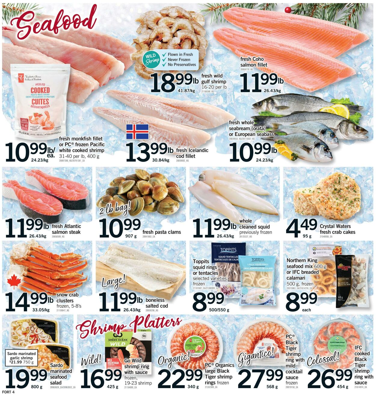 Flyer Fortinos 18.12.2025 - 24.12.2025