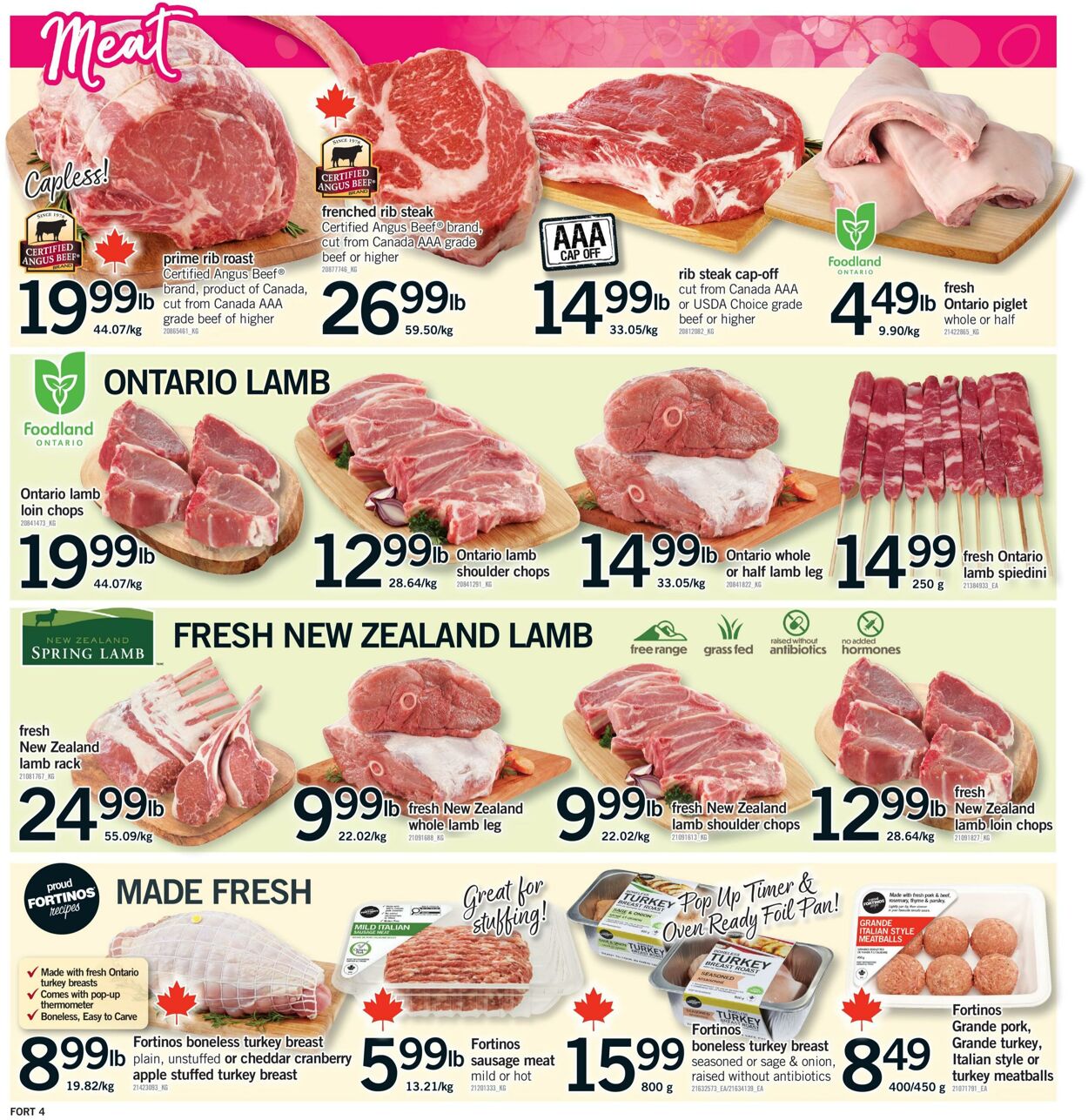 Flyer Fortinos 02.04.2026 - 04.04.2026