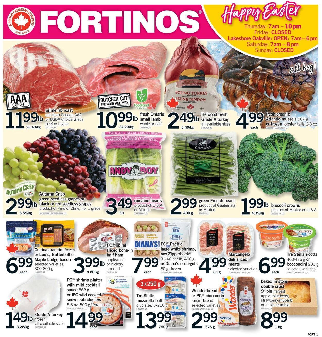 Flyer Fortinos 02.04.2026 - 04.04.2026
