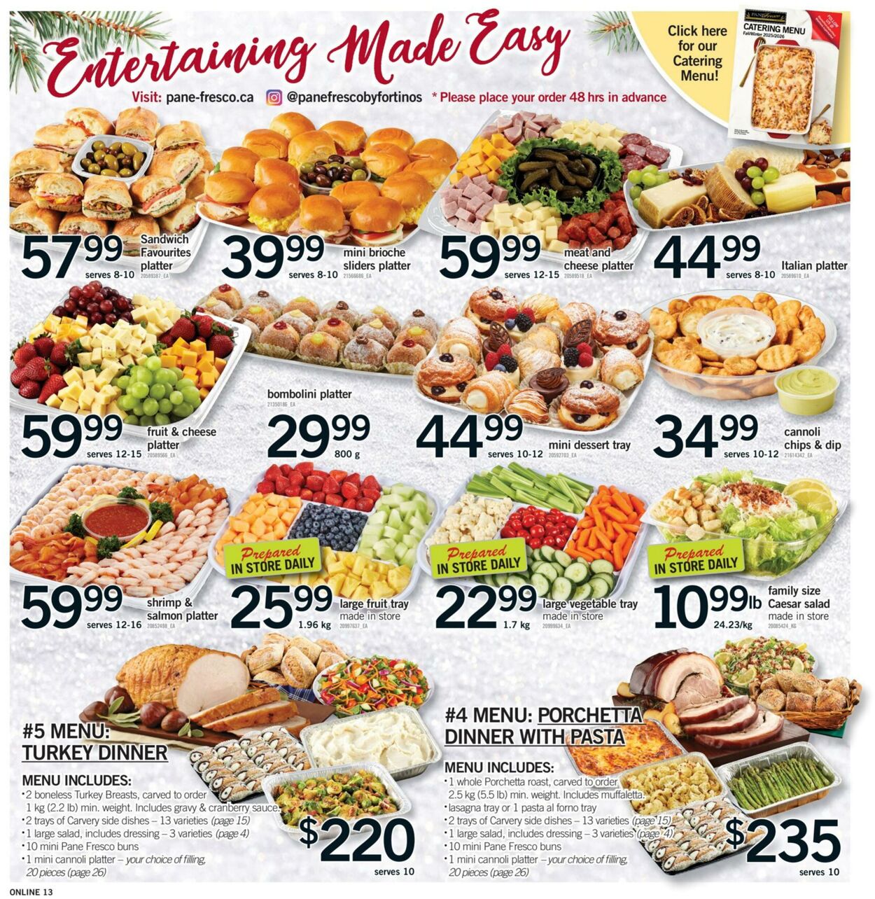 Flyer Fortinos 11.12.2025 - 17.12.2025