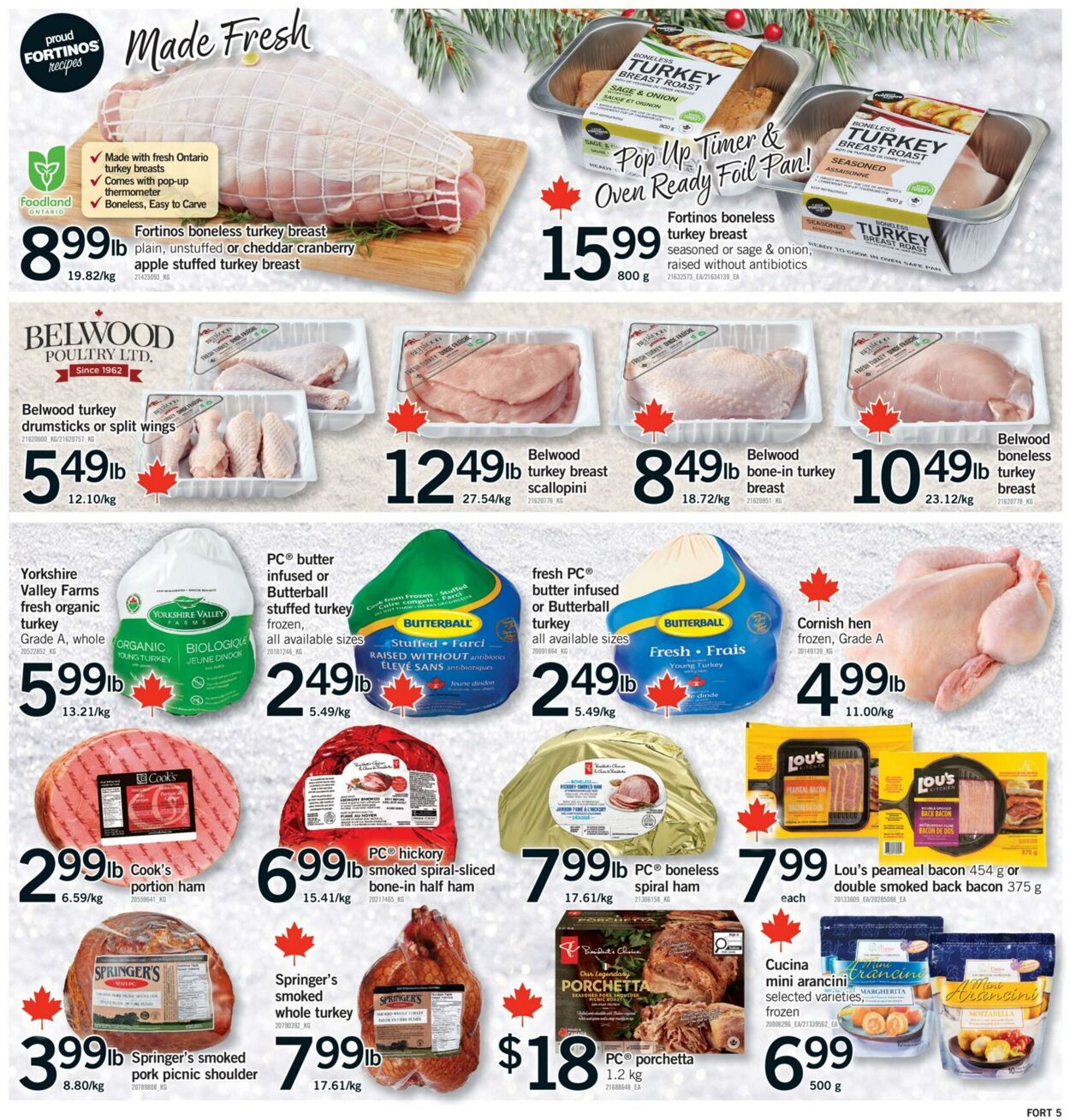 Flyer Fortinos 11.12.2025 - 17.12.2025