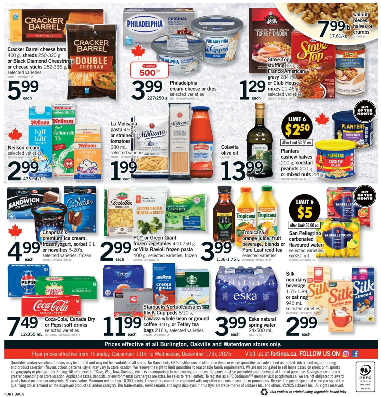 Flyer Fortinos 11.12.2025 - 17.12.2025