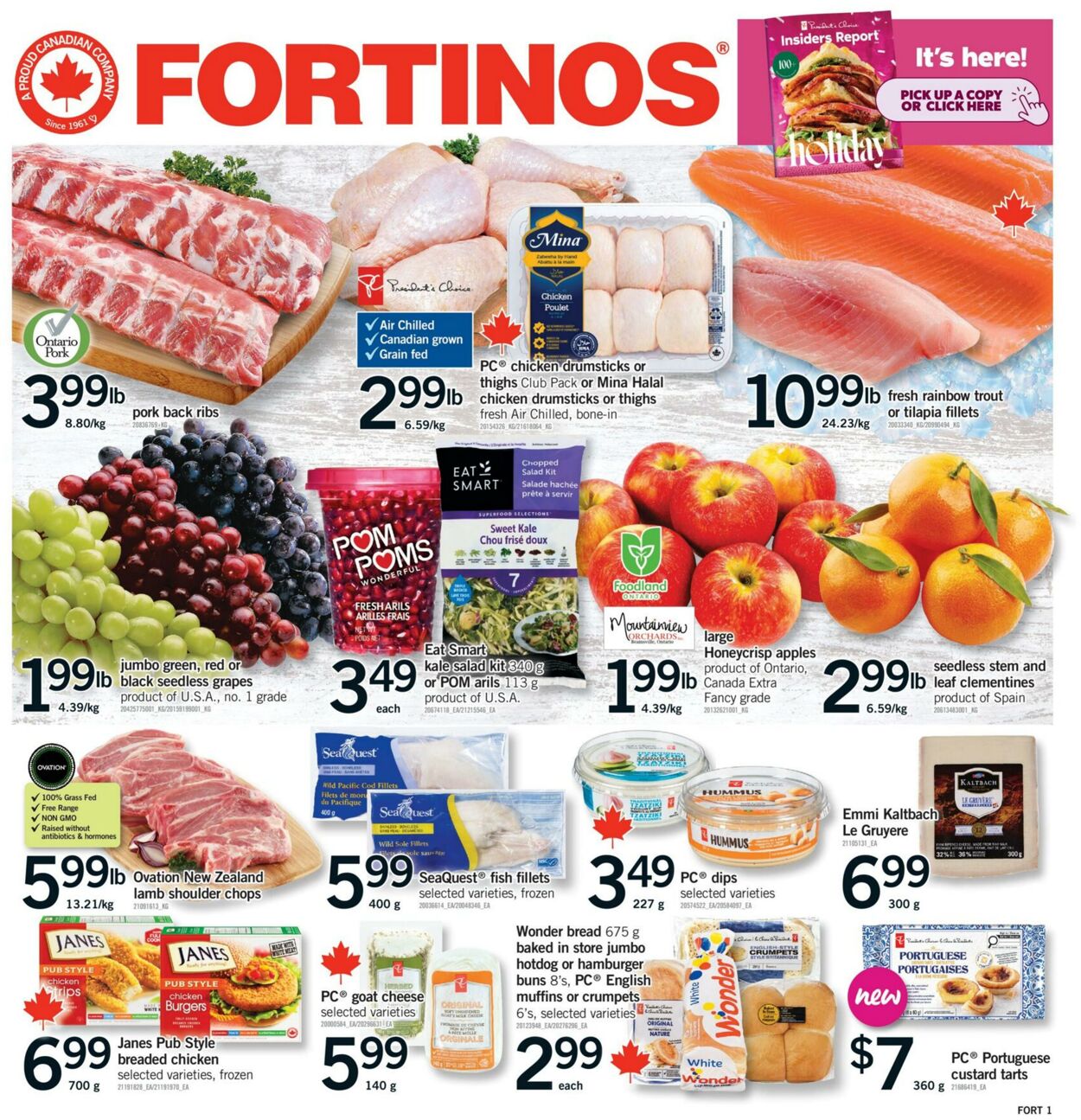 Flyer Fortinos 30.10.2025 - 05.11.2025