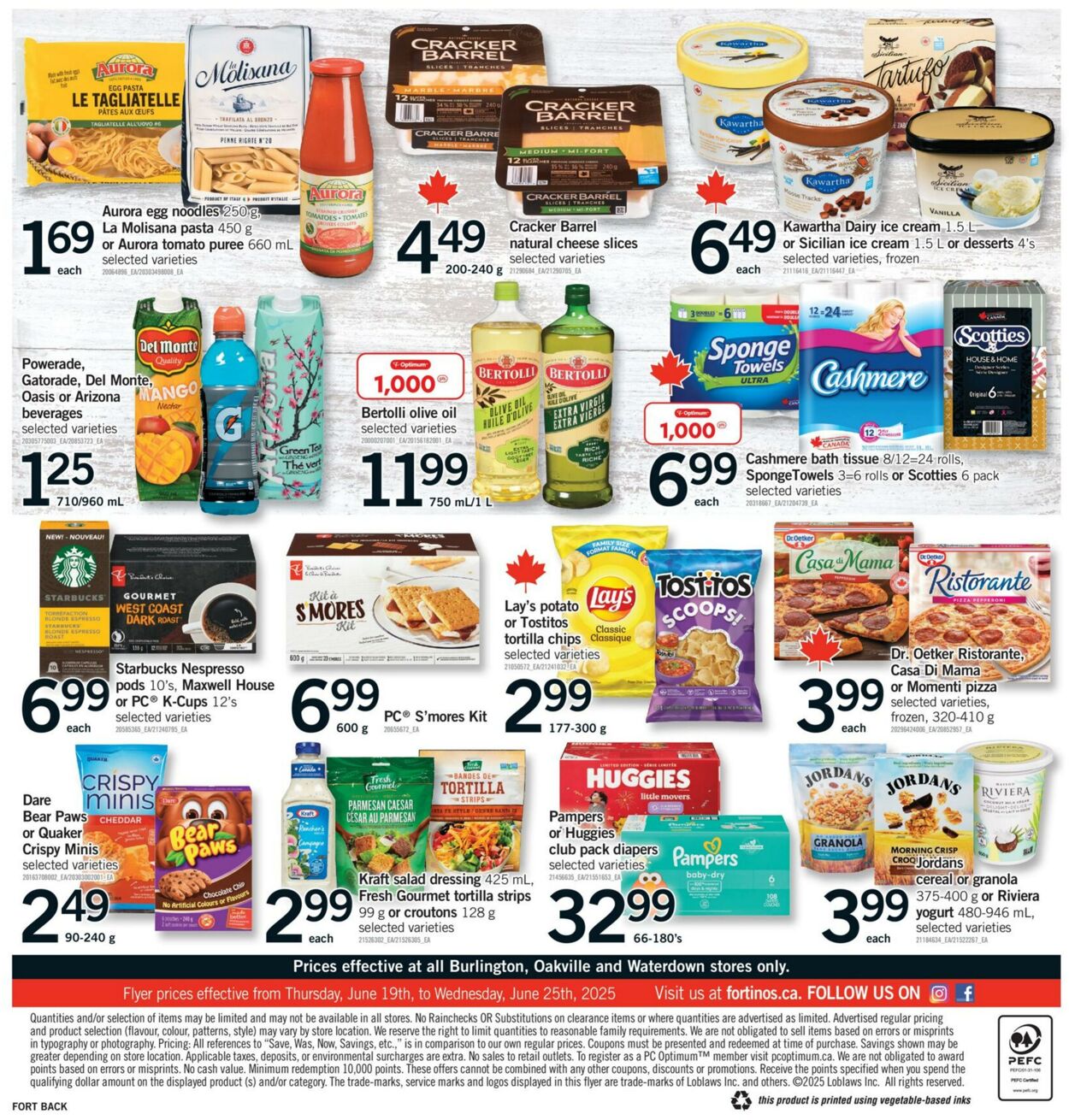 Flyer Fortinos 19.06.2025 - 25.06.2025