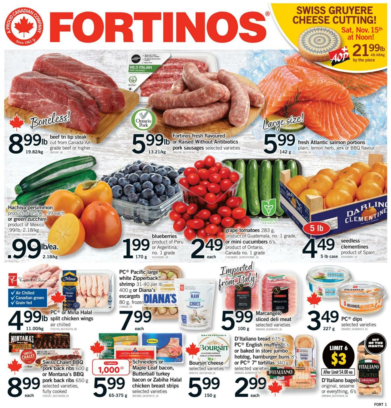 Flyer Fortinos 13.11.2025 - 19.11.2025