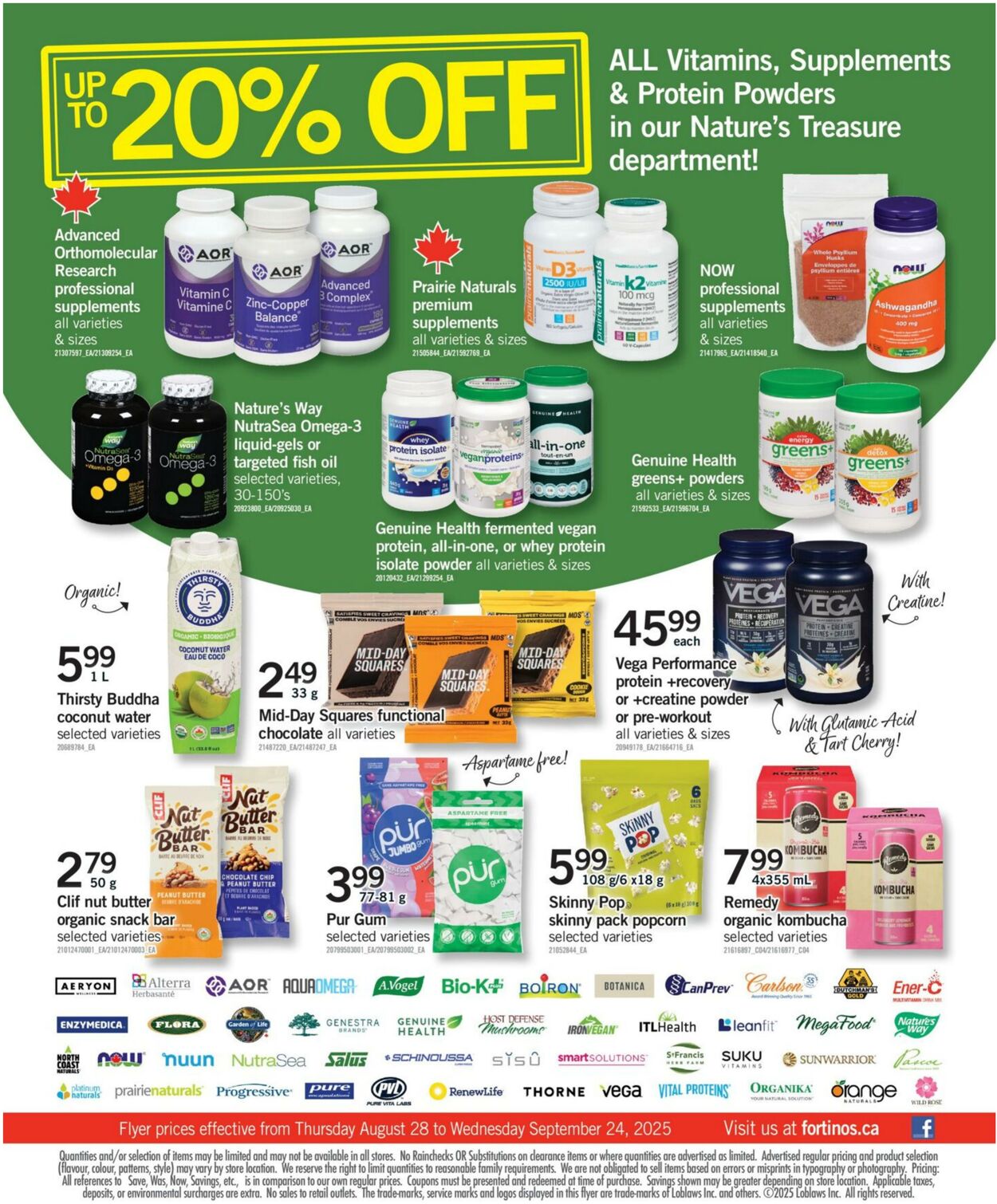 Flyer Fortinos 04.09.2025 - 10.09.2025