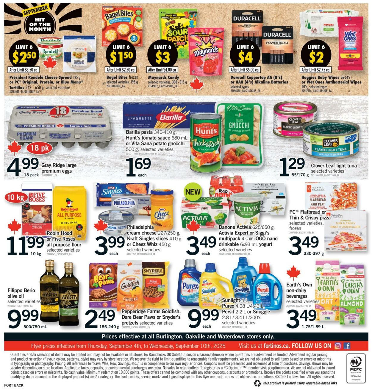 Flyer Fortinos 04.09.2025 - 10.09.2025