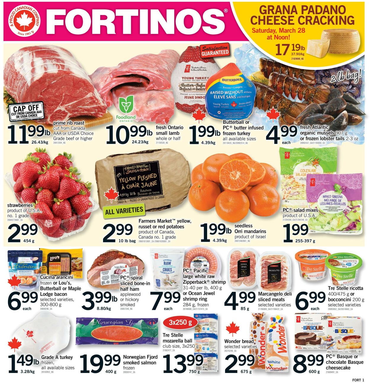 Flyer Fortinos 26.03.2026 - 01.04.2026