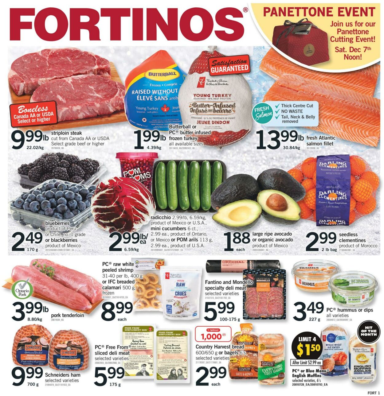 Fortinos Promotional flyers