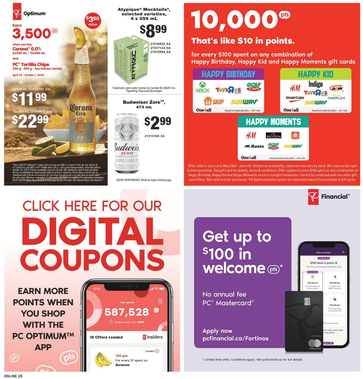 Flyer Fortinos 29.05.2025 - 04.06.2025