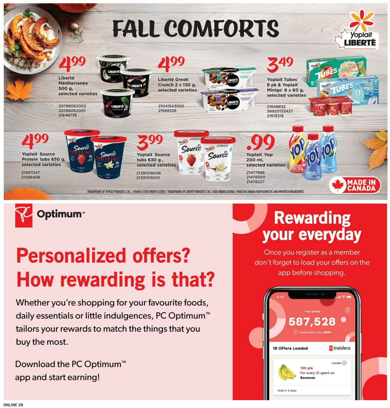 Flyer Fortinos 16.10.2025 - 22.10.2025