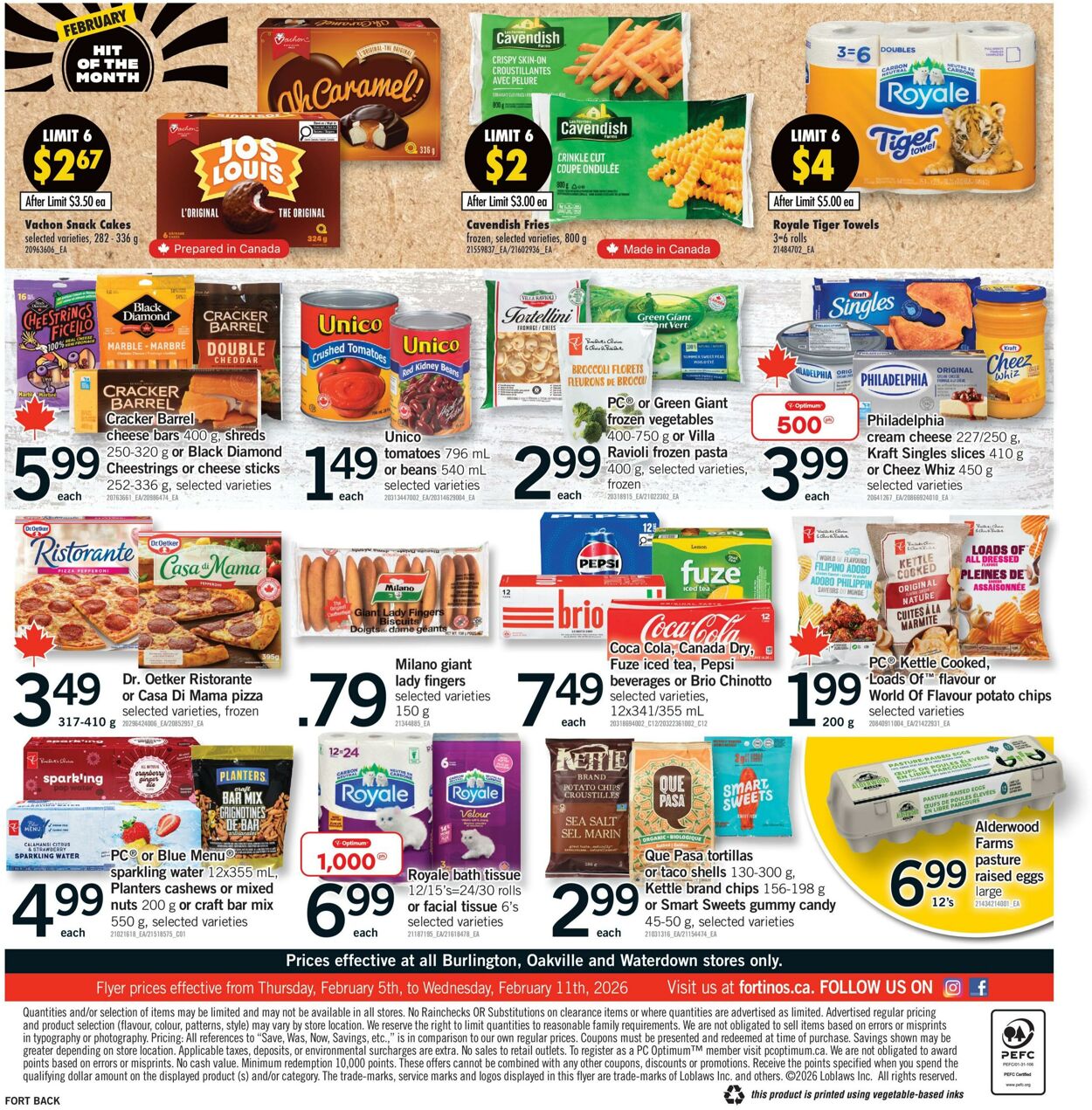 Flyer Fortinos 05.02.2026 - 11.02.2026