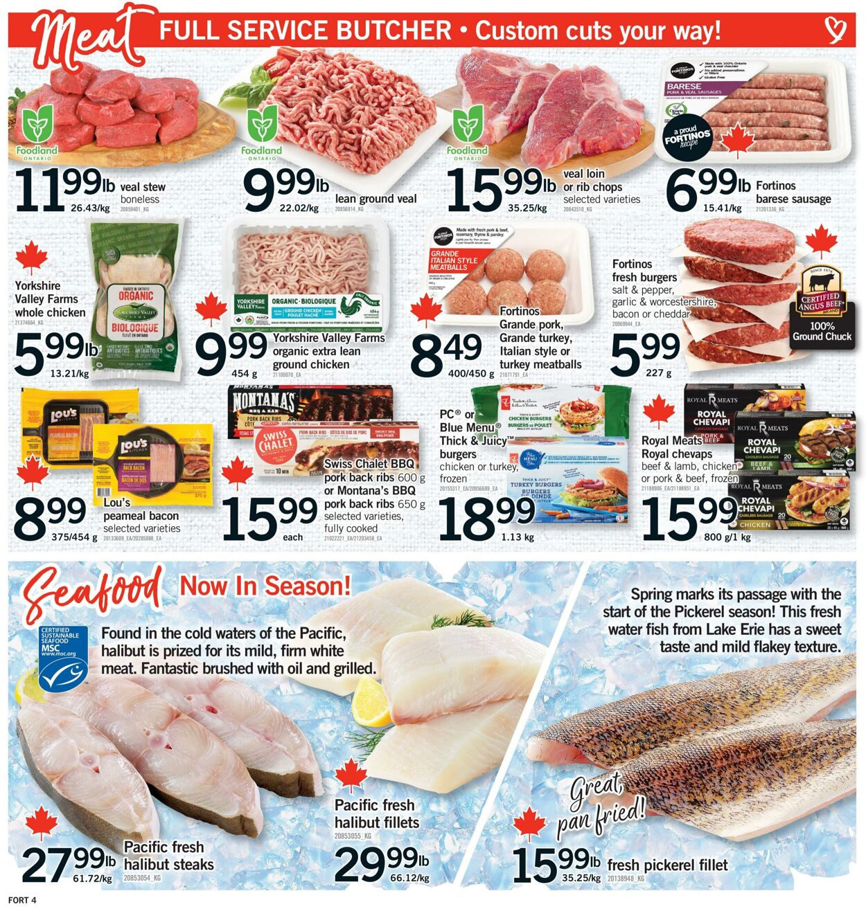 Flyer Fortinos 16.04.2026 - 22.04.2026