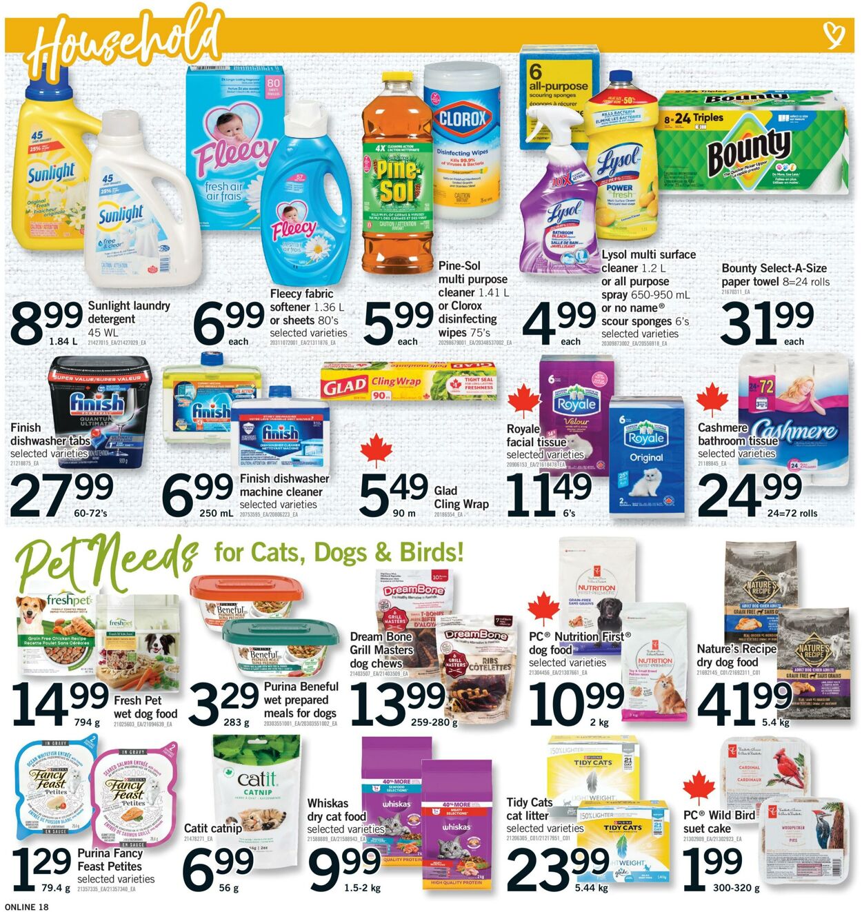 Flyer Fortinos 16.04.2026 - 22.04.2026